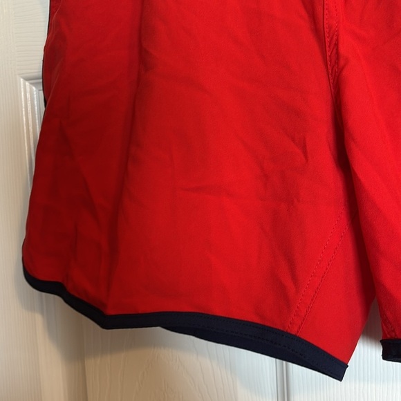Speedo NWT men’s red and blue 5” inseam swim trunks size large - Picture 5 of 10